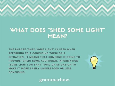 sheds light synonym|What is another word for sheds light on